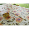 Rectangular tablecloth in water-repellent plastic. ALL SUNFLOWERS design.. In all sizes..MADE IN ITALY..