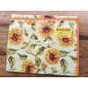 Rectangular tablecloth in water-repellent plastic. ALL SUNFLOWERS design.. In all sizes..MADE IN ITALY..