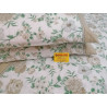 Double Bed Set in 100% Flannel with ROSE AND COLORED FLOWERS Pattern..MAXI SIZES....!!