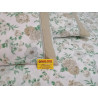 Double Bed Set in 100% Flannel with ROSE AND COLORED FLOWERS Pattern..MAXI SIZES....!!