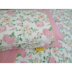 Ensemble de lit double rose...
