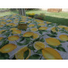 Rectangular Cotton Tablecloth LEMON Design..In All Sizes....MADE IN ITALY!!!!!