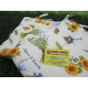 Coprisedia Con Alette Con Allacciatura Interna Misura 40x40.. Fantasia LAVANDA... MADE IN ITALY