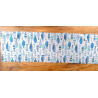 Runner or Stripe 45x140 COLORFUL FISH Design...In Cotton...MADE IN ITALY!