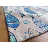 Strofinaccio  Fantasia MARE PESCI COLORATI ..100% Cotone...Misura:45x65..MADE IN ITALY.!!!!!!!