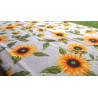 Tovaglia Rettangolare in Cotone Disegno GIRASOLI ..In Tutte Le Misure .... MADE IN ITALY!!!!!