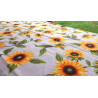 Rectangular Cotton Tablecloth SUNFLOWER Design..In All Sizes....MADE IN ITALY!!!!!
