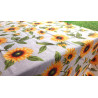 Rectangular Cotton Tablecloth SUNFLOWER Design..In All Sizes....MADE IN ITALY!!!!!