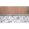 Tappeto a Metro Disegno GEOMETRICO in Tessuto Idrorepellente Nautico. Antiscivolo..Euro 0,11cent mt..MADE IN ITALY!!