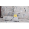 copy of Complete double bed - HALF SQUARE COLORED ROSE pattern..100% Cotton HYPERCALLE ...MADE IN ITALY!!!..