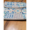 Rectangular Cotton Tablecloth MAIOLICA Pattern In All Sizes 100% Cotton.... MADE IN ITALY!!!!!