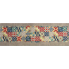 Digital bedruckter Teppich mit MAIOLICA-Design aus wasserabweisendem nautischem Stoff. Rutschfest. HERGESTELLT IN ITALIEN!!