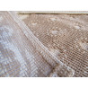 Tapis de style sarde avec motif PETITS COEURS... Couleur Beige-Gris.. 100% coton antidérapant... Taille 40x60-50x80