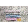 copy of Complete double bed - HALF SQUARE COLORED ROSE pattern..100% Cotton HYPERCALLE ...MADE IN ITALY!!!..