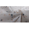 Completo Letto Matrimoniale Disegno ROSELLINE GRIGIO...100% Cotone..MADE IN ITALY!!!