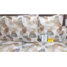 Completo letto Disegno GEOMETRICO MULTICOLOR..100%Cotone Con Elastico Perimetrale..In Tutte Le Misure!!!..