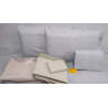 Bett aus 100% Flanelldesign MACULATO BOURBONNE STYLE In allen Farben und Größen... HERGESTELLT IN ITALIEN!!