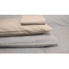 Ensemble de lit en design 100 % flanelle STYLE MACULATO BOURBONNE En toutes couleurs et tailles... FABRIQUÉ EN ITALIE !!