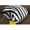 Doppelkarierte Decke aus weichem Mikrofaser-Super-Warm-ZEBRA-Design.. Lammfellrücken.. Geeignet für Sofabezüge