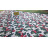 Tovaglia Antimacchia 100% Idrorepellente Disegno NATALE Con AGRIFOGLIO E BACCHE ROSSE ..In Tutte Le Misure ...NO STIRO!!!