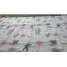 Tovaglia Antimacchia 100% Idrorepellente Disegno NATALIZIO CON BAMBINI E NEVE..In Tutte Le Misure ...NO STIRO!!!