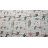 Tovaglia Antimacchia 100% Idrorepellente Disegno NATALIZIO CON BAMBINI E NEVE..In Tutte Le Misure ...NO STIRO!!!